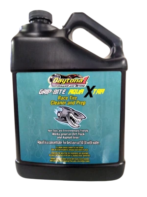 Daytona1 Grip-Bite Tire Cleaner & Prep (Aqua). 1 Gallon. - DAY501-A