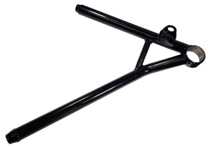 Lower Control Arm, LF,1 pc,Screw In Ball joint, 21 Kryptonite, 17 in, Powercoated Black, Steel, 3/4 RH
