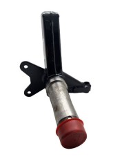 Spindle, Late Model, Mastersbilt GenX, 3.5/.810, Passenger Side, Steel, Black Powder Coated, Chrysler K727, Each