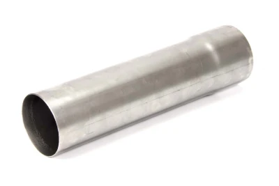 Exhaust Pipe Extension, Straight, 3 in Diameter, 12 in Long, 1 End Expanded, Steel, Natural, Each - PPM617-120030