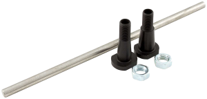Spindle Checker, Guide Rod / Slugs / Nuts, Steel, Black / Zinc Oxide, GM Metric Lower Ball Joint, Kit.