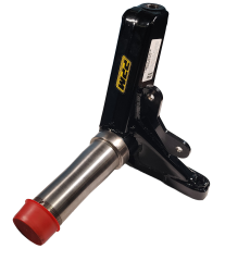 Spindle, Late Model, Barry Wright, 3.5/1.25, Front Brake, Passenger Side, Steel, Black Powder Coated, GM-K6141, Each