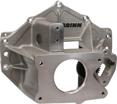 Bellhousing, Reverse Mount, Idler Gear, Top Pump Mount, Magnesium, Natural, Brinn Transmission, Chevy V8, Kit - BRI79099