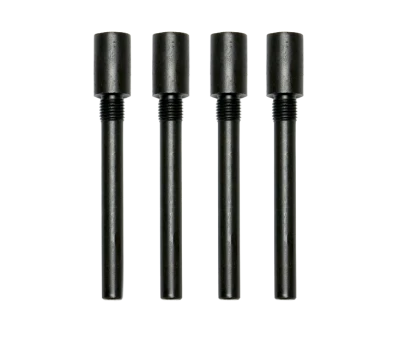 Brake Caliper Bolt, 7/16-20in., 3-3/8in. Long, Allen Head, Grade 5 Steel, Black Oxide, GM Slide Bolt, Set Of 4. - WIL230-0619