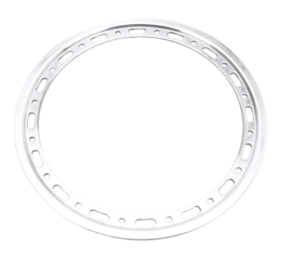 Beadlock Ring, Slotted, Aluminum, Polished, 15 in Wheels, Each, WELD. - WELP650-5275