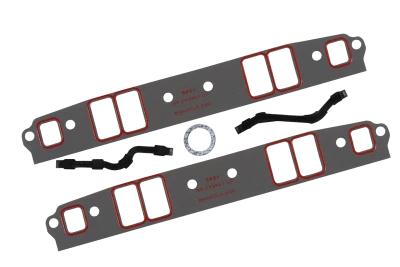 Mr. Gasket Intake Manifold Gasket Set 1955-1991 Chevrolet 262-400 Gen I Small Block. Rectangular Port, 1.25 Inch x 2.13 Inch, .060 Inch Thick - MRG5821