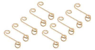 Quick Turn Fastener Spring, 1-3/8 in Long, 0.375 in Reach, Set of 10 - PPMZ-201S