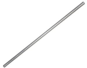 Replacement Radiator Mount Rod, 3/8 in, 17.875, RH/LH Threaded, Aluminum