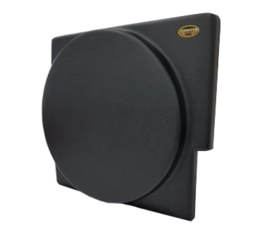 Radiator Shroud, Dominator, 23.5 in x 21 in., Black, Plastic, Each - DOM-540-BK