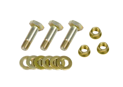 Fan Hardware, 3 Bolts / 3 Nuts / 6 Washers, Steel, Zinc Oxide, Race-Fan Blade, Kit - RFN626-101