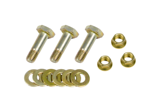 Fan Hardware, 3 Bolts / 3 Nuts / 6 Washers, Steel, Zinc Oxide, Race-Fan Blade, Kit