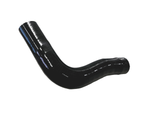 Radiator Hose, Lower, Black, Silicone Molded, Dirt Late Model, Each