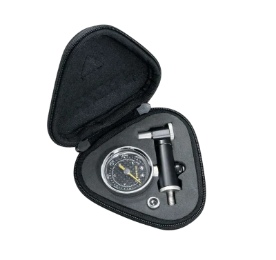 Topeak Shuttle Gauge With Hard Shell Bag, ANALOG gauge, use measurement gauge 300 psi - PPMS-7791-147