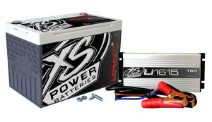 Battery, LI Series, 16V, 1080 Cranking amp, Top Post Screw-In Terminals, 8.5 in L x 2.625 in H x 3.5 in W, HF1615 charger