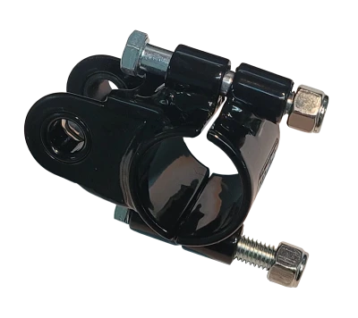 Clamp, Shock Mount, 1.5 in OD, steel, black powder coated, 90 degree position. - PPM0186-90