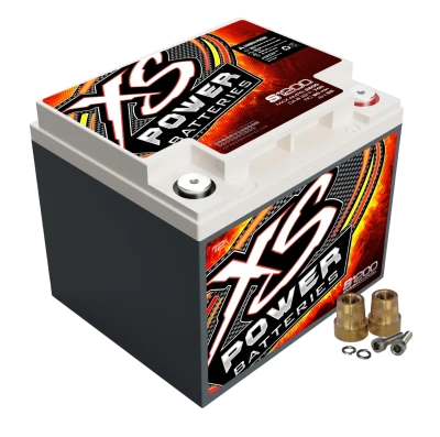 Battery, S Series, AGM, 12V, 725 Cranking amp, Threaded Terminals, Top Terminals, 7.97 in L x 6.75 in H x 6.69 in W, 34.25# - XS-S1200