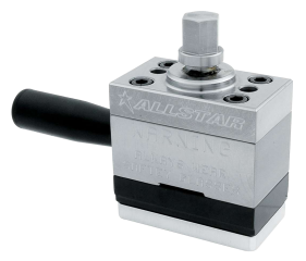 Spring Steel Punch, Screw Type, 1/4 in Diameter Hole, Steel, Natural, 1 in Wide Spring Steel