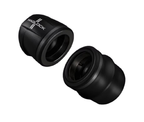 Helmet Blower Maglock Quick Disconnect Kit, Plastic, Black, Kit.