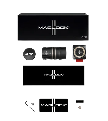 Helmet Blower Maglock Quick Disconnect Kit, Plastic, Black, Kit. - RGR-MLA1000