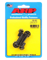 Fuel Pump Bolt Kit, Hex Head, Chromoly, Black Oxide, Chevy V8, Kit.