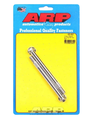 Starter Bolt, 4.660 in Long, Hex Head, Stainless, Polished, GM, Pair. - ARP430-3507