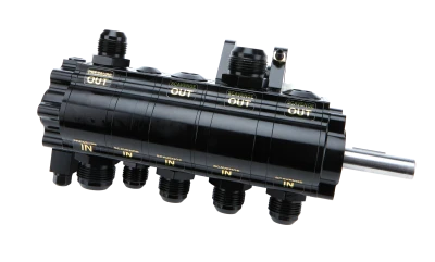 Oil Pump, Dry Sump, 5 Stage, 1.375 in Pressure, 1.375 / 1.000 Scavenge Stages, Aluminum, Each - BAR9017-5B1.0BRT-DS