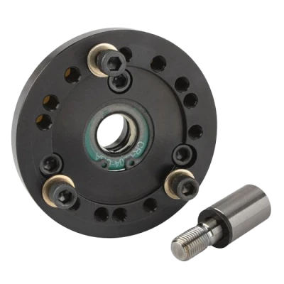 Rear Drive Adapter, Hilborn / Waterman Fuel Pump to Barnes Dry Sump Pump, Aluminum, Natural, Each - BAR9021-R
