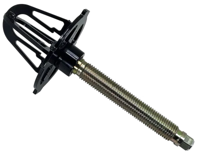 6in. Jack Bolt with Short Cup, 1-8 Thread, Black, Steel, Each. - BSB7479