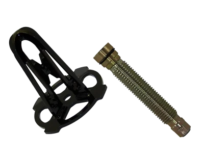 4in. Jack Bolt with Tall Cup, 1-8 Thread, Black, Steel, Each. - BSB7480