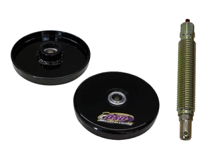 4in. Quick Release Jack Bolt and OD Cup Kit, Fits 5in. Springs, Black, Steel. - BSB7442