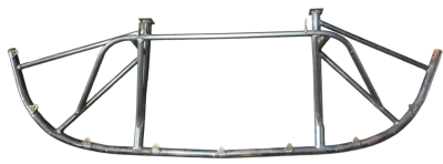Front Bumper (L-horn, bolt on braces,tabs)(fits EVO 2) - PPMLBumperF