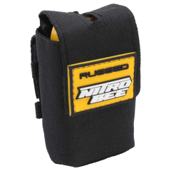 Storage Pouch, Nitro Bee Xtreme Radio, Hook and Loop, Nylon, Black, Each