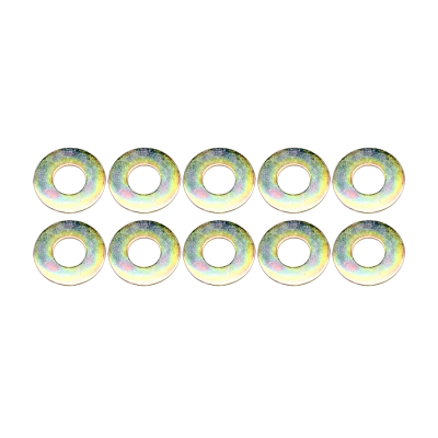 Brake Caliper Shims, 0.441 ID x 1.003 OD x 0.030 Thick, Steel, Set of 10 - WIL240-4385