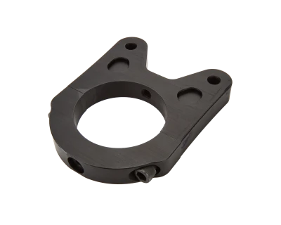 Brake Caliper Bracket, Rear, Clamp / Bolt-On, 3 in Axle Tube, Billet Aluminum, Black Anodized, 3.50 in, Wilwood NDL Caliper, Kit - PPM1530-SL