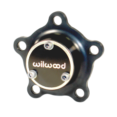 Drive Flange, Starlite 55, 5 x 3.980 in Bolt Pattern, 24 Spline, Aluminum, Black Anodized, Wilwood Wide 5 Hub, Each
