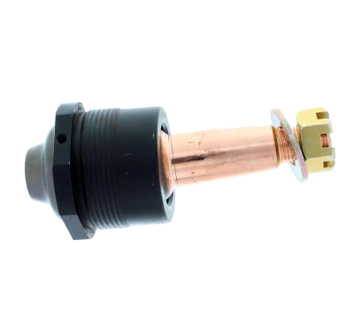 Ball Joint, Precision, Take-A-Part, Greasable, Lower, Screw-In, 1.500 in/ft Taper, 3.82 in Stud, 5/8-18 in Thread, Hardware Included, Aluminum Cap, Black Anodized, Each - HOW22412