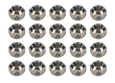 Gorsuch Titanium Double Sided Lug Nuts, 5/8in. Course Thread, 20pk. - GOR-HG13000