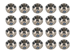 Gorsuch Titanium Double Sided Lug Nuts, 5/8in. Course Thread, 20pk.