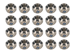 Gorsuch Titanium Double Sided Lug Nuts, 5/8in. Course Thread, 20pk.