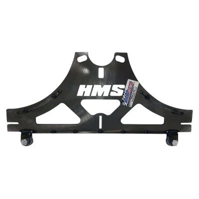 Hammond Set Up Plates, Fits 5x5, 5x4-3/4, and 5x4-1/2 Bolt Patterns, Includes 2 Front Plates, 2 Rear Plates Mounting Hardware, Black, Kit. - HMS-1055