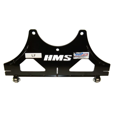 Hammond Set Up Plates, Fits Late Model Wide 5 Pattern, Includes 2 Front Plates, 2 Rear Plates, and Mounting Hardware Kit, Black, Kit. - HMS-10W5