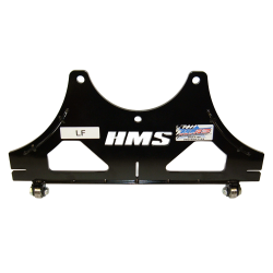 Hammond Set Up Plates, Fits Late Model Wide 5 Pattern, Includes 2 Front Plates, 2 Rear Plates, and Mounting Hardware Kit, Black, Kit.