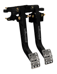 Pedal Assembly, Brake / Clutch, 6.25 to 1 Ratio, 12.05 in Long, Forward Swing Mount, Aluminum, Black Paint, Each.