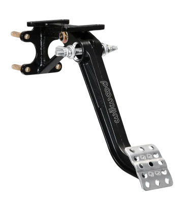 Pedal Assembly, Tru-Bar, Brake, 7 to 1 Ratio, 12.12 in Long, Forward Swing Mount, Aluminum, Black Paint, Each - WIL340-15079