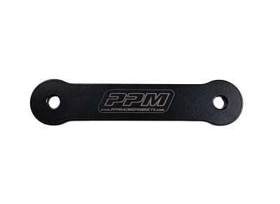 Underrail Droop Shim, Black Powdercoated, 1/4 in thick Aluminum, 5/16 in holes, Each - PPM0143-25