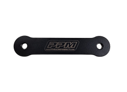 Underrail Droop Shim, Black Powdercoated, 1/4 in thick Aluminum, 5/16 in holes, Each