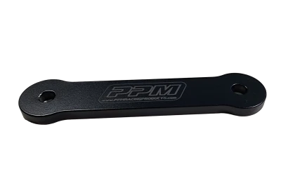 Underrail Droop Shim, Black Powdercoated, 1/4 in thick Aluminum, 5/16 in holes, Each - PPM0143-25