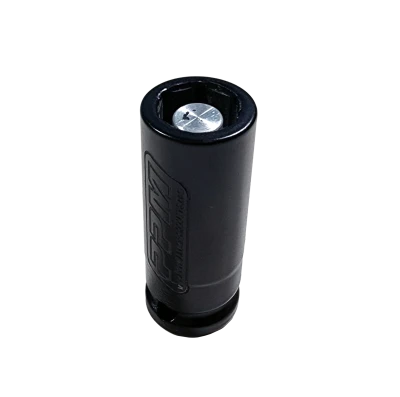 Beadlock Socket, 3/8 in Hex, 3/8 in Drive, Deep Well, Spring Loaded, Flat Black Powdercoated, Steel, Each - PPM56-2001
