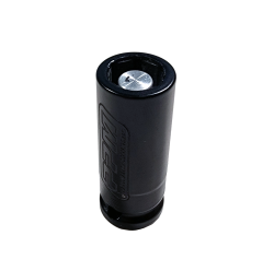 Beadlock Socket, 3/8 in Hex, 3/8 in Drive, Deep Well, Spring Loaded, Flat Black Powdercoated, Steel, Each
