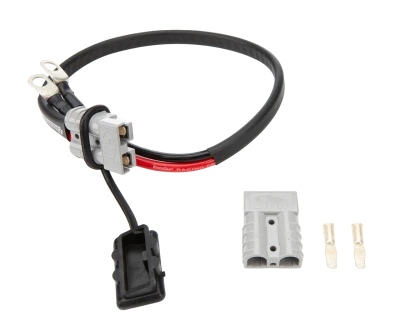 Battery Cable Kit, 8 Gauge, Includes Cable Connector and Terminals, Copper, 24in. Red / Black, Kit. - QCP-57-71424